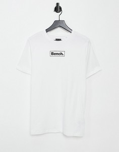 Белая футболка с логотипом Bench-Белый