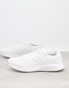 Белые кроссовки adidas Running Run Falcon 2.0-Белый