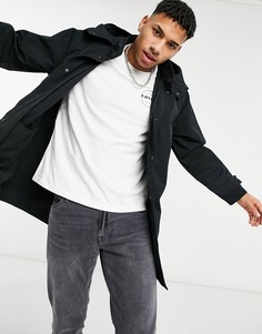 Черная куртка-парка с капюшоном и разрезом сзади Levis Mission-Черный цвет Levis®
