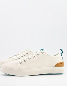 Бежевые кроссовки на шнуровке TOMS Trvl Lite-Бежевый