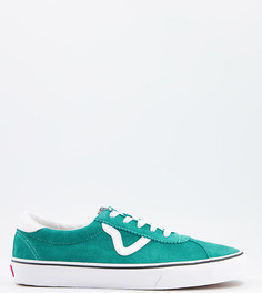 Зеленые кроссовки Vans Sport-Зеленый цвет
