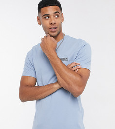Узкая футболка с логотипом Barbour International эксклюзивно на ASOS-Синий