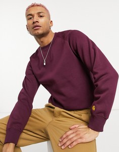 Фиолетовый свитшот Carhartt WIP Chase-Красный