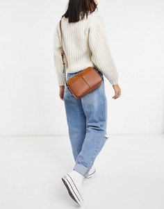 Коричневая сумка через плечо Accessorize Charlotte-Коричневый цвет