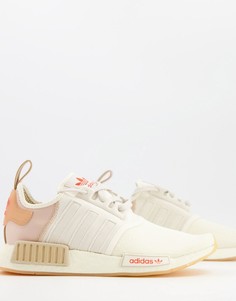 Белые кроссовки adidas Originals NMD_R1-Белый