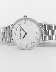 Серебристые часы-браслет BCBG Max Azria-Серебристый