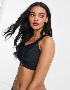 Черный спортивный бюстгальтер Shock Absorber Active D+-Черный цвет