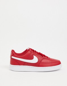 Красные кроссовки Nike Court Vision-Красный