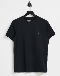 Черная футболка Jack Wills-Черный цвет
