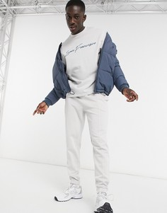 Спортивный oversized-костюм с принтом "San Fran" и декоративной строчкой ASOS DESIGN-Зеленый цвет