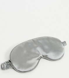 Бледно-серая атласная маска для глаз SMUG-Серый