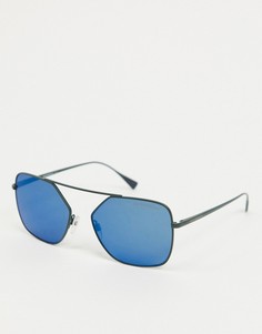 Черные солнцезащитные очки-авиаторы Emporio Armani-Черный цвет