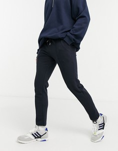 Темно-синие джоггеры со складками от комплекта Jack & Jones Premium-Темно-синий