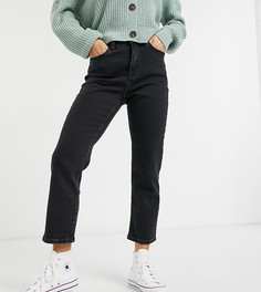 Черные прямые джинсы New Look Petite-Черный цвет