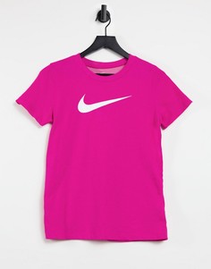 Розовая футболка Nike Training Dry-Розовый цвет