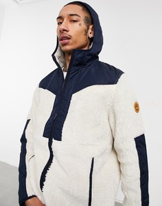 Флисовая куртка под овчину Timberland-Темно-синий