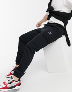 Зимние спортивные штаны черного цвета PUMA-Многоцветный