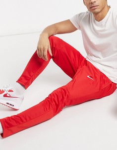 Красные трикотажные джоггеры с вышитым логотипом-галочкой Nike Air-Красный