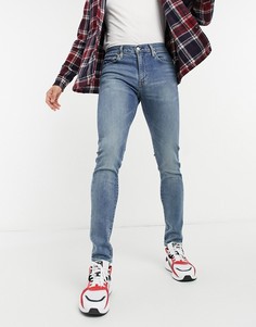 Выбеленные суженные книзу джинсы скинни Levis-Голубой Levis®