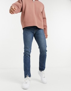 Винтажно-выбеленные синие зауженные джинсы Levis 510-Голубой Levis®