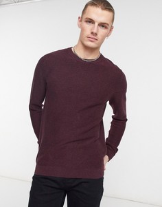 Джемпер с круглым вырезом Selected Homme Charlton-Красный