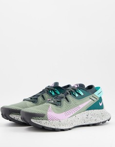Серые кроссовки Nike Running Pegasus Trail 2-Серый