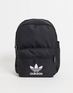 Черный маленький рюкзак adidas Originals-Черный цвет