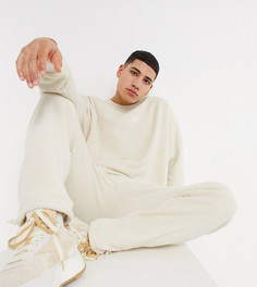 Кремовый махровый свитшот от комплекта Reebok Classics Toast – эксклюзивно для ASOS