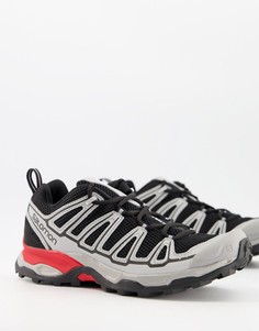 Черно-серебристые кроссовки Salomon XT ULTRA ADV-Черный цвет