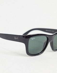 Черные квадратные солнцезащитные очки Ray-Ban 0RB4194-Черный цвет