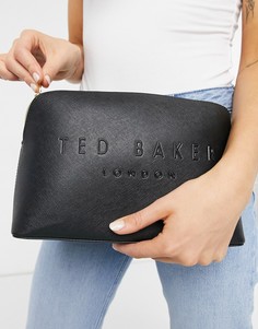 Кошелек черного цвета Ted Baker Lottiey-Светло-коричневый