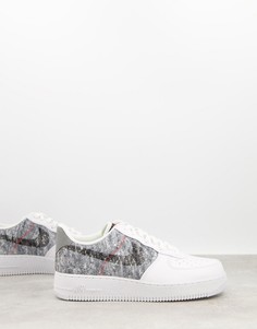 Белые кроссовки Nike Air Force 1 07 LV8 Revival 2-Белый