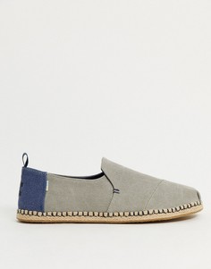 Серые эспадрильи Toms-Серый