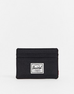 Темно-синяя визитница Herschel Supply Co-Черный цвет