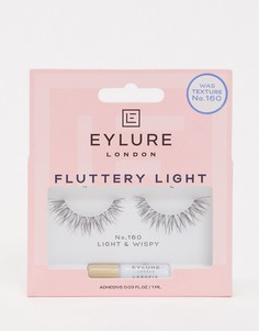 Накладные ресницы Eylure Lashes Fluttery Light - № 160-Черный цвет