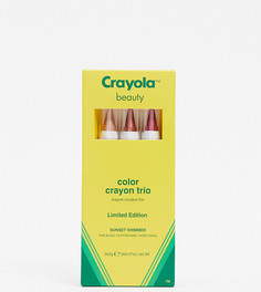 Три косметических карандаша Crayola (Sunset Shimmer)-Мульти