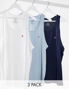 Набор из 3 маек для дома Farah-Мульти