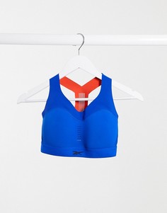 Синий бюстгальтер Reebok Running PureMove-Мульти