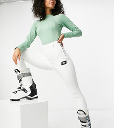 Зауженные горнолыжные брюки со штрипками ASOS 4505 Tall ski-Белый