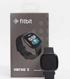 Черные смарт-часы унисекс Fitbit Versa 3-Черный