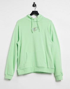 Худи зеленого цвета с вышивкой феи Динь Disney-Зеленый цвет Poetic Brands