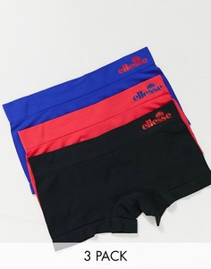 Набор из 3 бесшовных боксеров-брифов Ellesse-Мульти