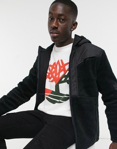 Флисовая куртка под овчину Timberland-Черный цвет