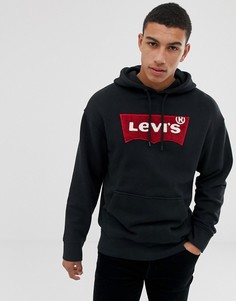 Черный худи с логотипом Levis Levis®
