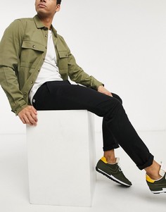 Черные эластичные узкие брюки Jack & Jones Intelligence-Черный цвет