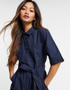 Синий комбинезон Monki-Голубой