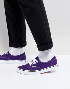 Фиолетовые кеды Vans Authentic VA38EMQA1-Фиолетовый