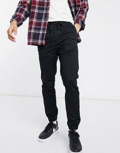 Черные брюки с манжетами Only & Sons-Черный цвет