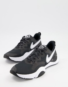 Черно-белые кроссовки Nike Training SpeedRep-Черный цвет