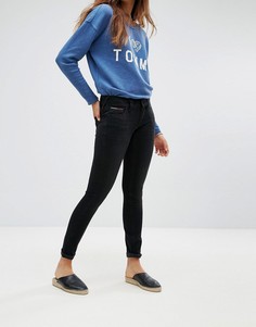 Джинсы скинни с заниженной талией Tommy Hilfiger Denim Sophie-Черный